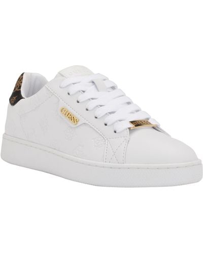 Guess Sneaker Renzy Donna - Bianco
