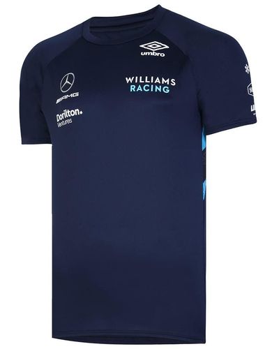 Umbro Official Formula 1 Merchandise 2022 Collection - 2022 Team Training - Blue