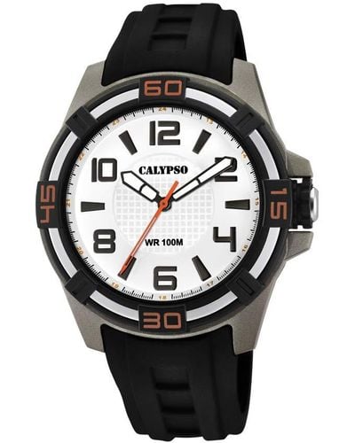 Calypso St. Barth Watches Adult Analogue Classic Quartz Watch With Plastic Strap K5760/4 - Multicolour