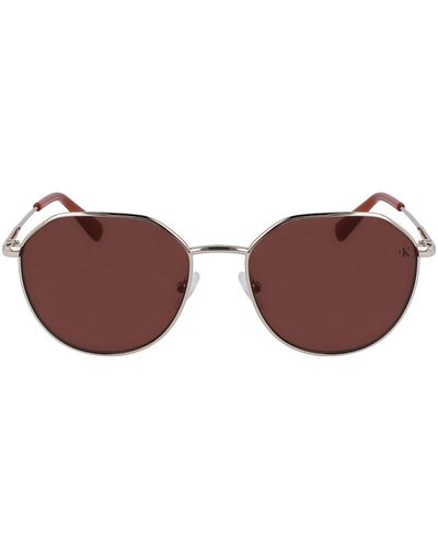 Calvin Klein Ckj23201s Sunglasses - Metallic