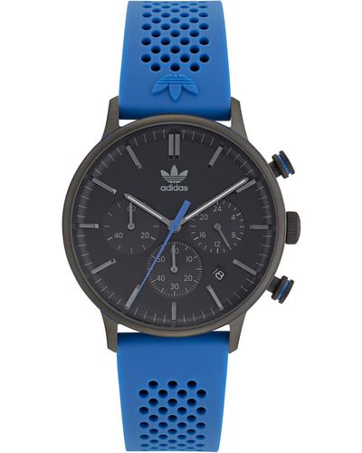 adidas Originals Code One Chrono Stainless Steel Fashion Analogue Watch - Aosy22015 - Blue