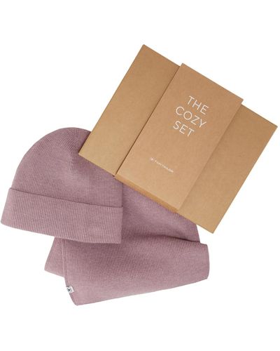 Tom Tailor Geschenk-Box mit Schal & Mütze - Pink