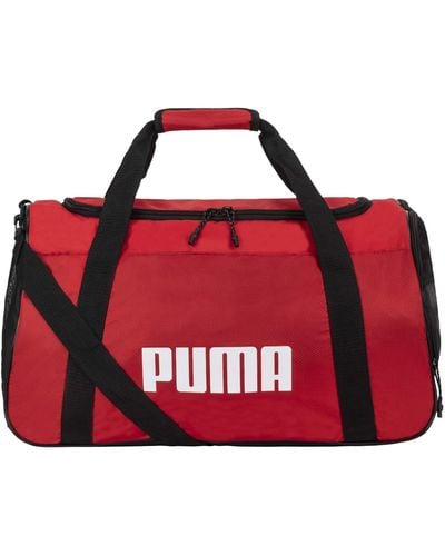 PUMA Unisex Adult Evercat Foundation Duffel Bags - Red