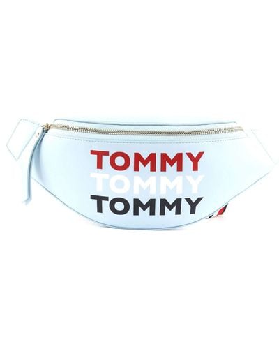 Tommy Hilfiger Iconic Tommy Bumbag Tommy Print - Blau