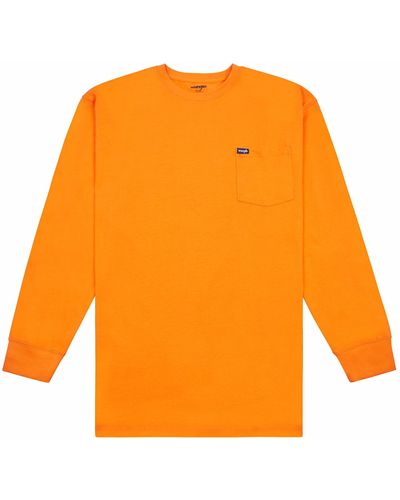 Wrangler Shirt für - Loose - Orange