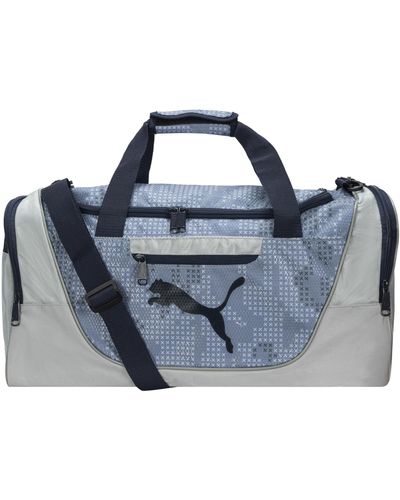 PUMA Unisex Adult Contender Sports Duffel Bags - Blue