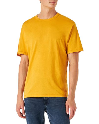 Benetton T-shirt 3l7nu100x - Yellow