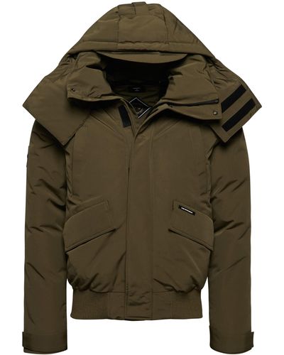 Superdry Expedition Everest Bomber Quilted Jacket - Green