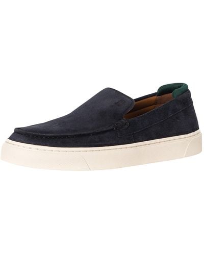 Tommy Hilfiger Casual Suede Loafers - Black