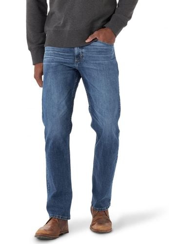 Wrangler Free-to-stretch Relaxed Fit Jean - Blue