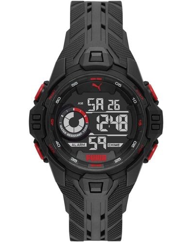 PUMA Bold Digital Horloge - Zwart