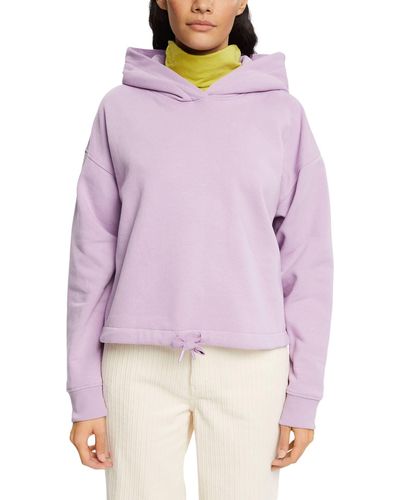 Esprit 112ee1j307 Sudadera - Morado