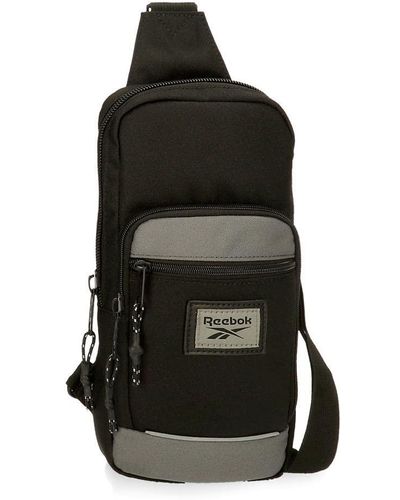 Reebok Newport Small Crossbody Bag Black 15x19,5x6 Cm Polyester for Men |  Lyst UK