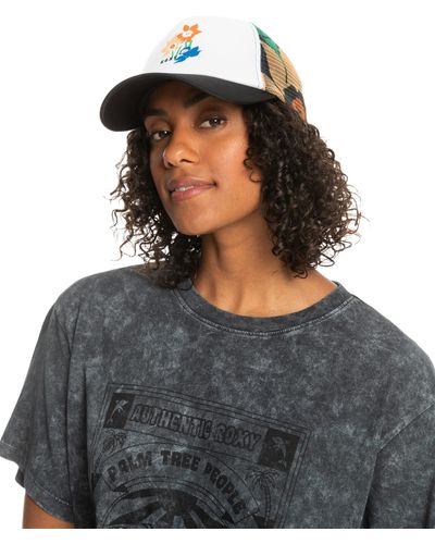 Roxy Donut Spain Trucker Hat - Gray