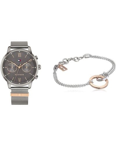 Tommy Hilfiger 1782304 & Jewelry Bracelet pour en Acier inoxidable - Métallisé