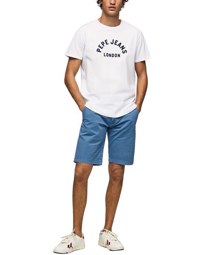 Pepe Jeans MC Queen Short - Bleu