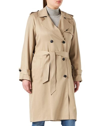 Tommy Hilfiger DB Trench Trenchcoat - Natur