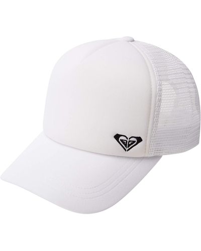 Roxy Finishline Hat Hut - Weiß