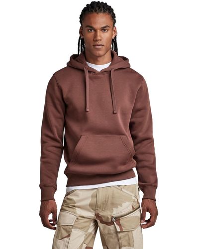 G-Star RAW Raw Embro Hooded Sweater - Rood