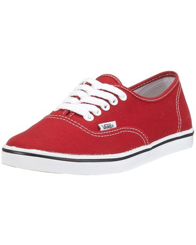 Vans Zapatillas de Skateboarding - Rojo