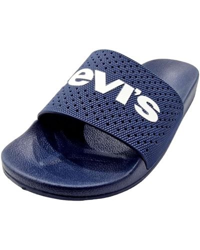 Levi's Levis Footwear And Accessories June Batwing S Sandals - Blue