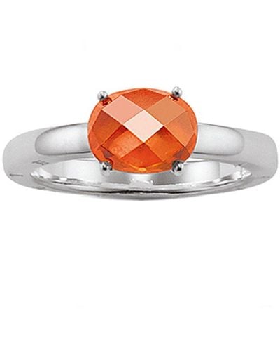 Thomas Sabo Ring Seasonal Sterling-Silber Zirkona orange Gr.54 TR1851-051-8-54