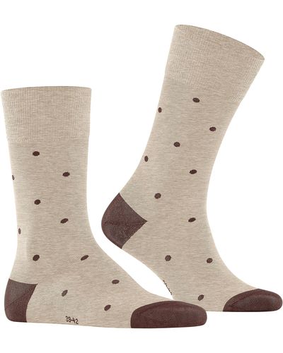 FALKE Dot M So Cotton Patterned 1 Pair Socks - Natural