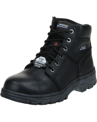 Cambio Incontable veneno Skechers Steel Toe Boots for Men - Up to 36% off | Lyst