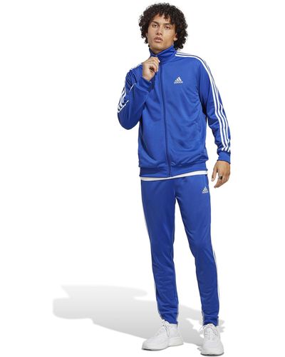 adidas Basic 3-Stripes Tracksuit Survêtements - Bleu