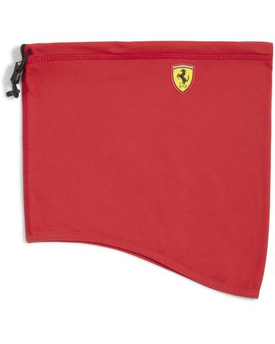 PUMA Scuderia Ferrari 2024 Teamhalswarmer Burnt Rood Een Maat