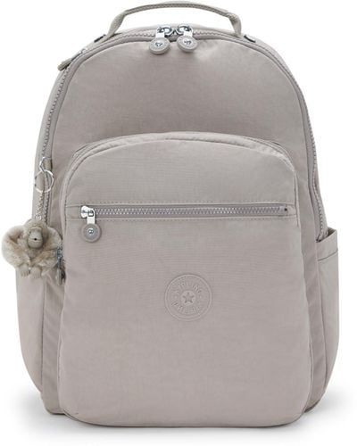 Kipling Seoul Laptop Backpack,large,large - Grey
