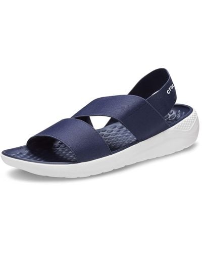 Crocs™ Literide Stretch Sandaal W Open Toe - Blauw