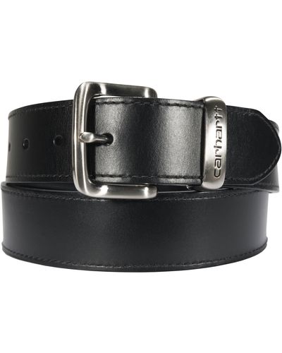 Carhartt Anvil Leather Belt - Black