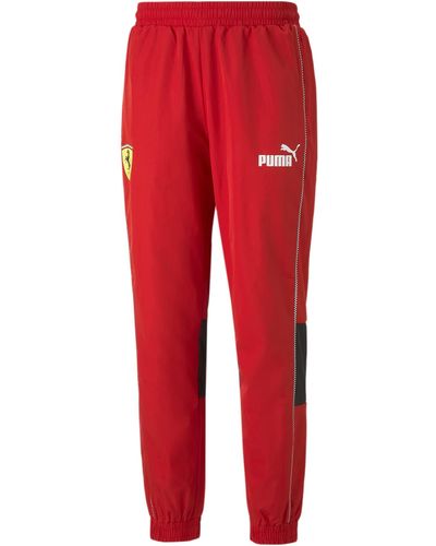 PUMA Pants Pantalon SDS Scuderia Ferrari S Rosso Corsa Red - Rouge