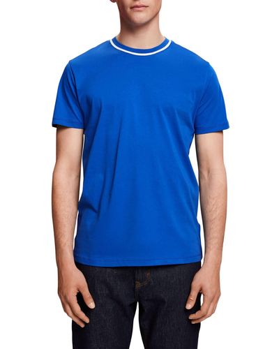 Esprit 043cc2k307 T-Shirt - Blu