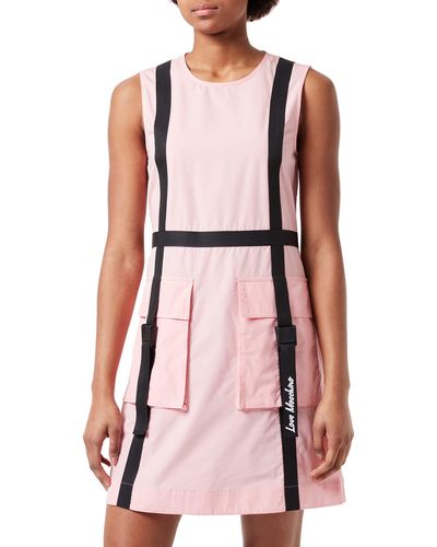 Love Moschino Sleeveless Tube Dress - Pink