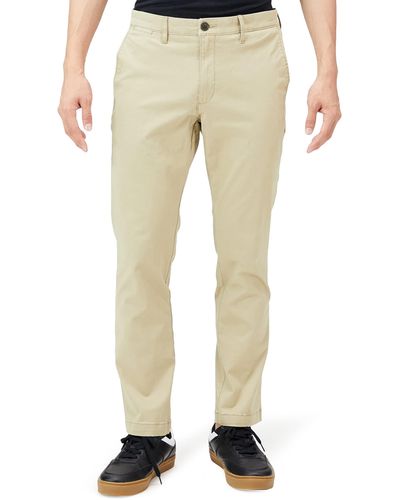 Goodthreads Slim-fit Washed Comfort Stretch Chino Trouser - Natural