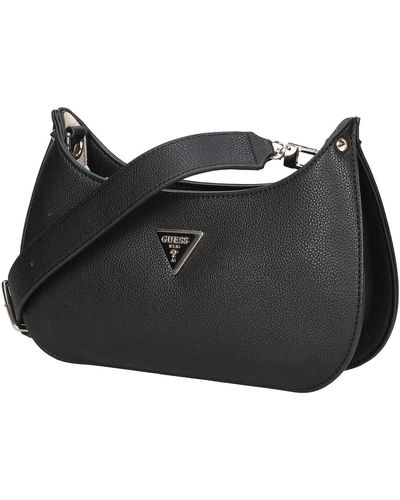 LARYN LUXURY SATCHEL #BLACK - GUESS Bags HWBA91 96060 BLA