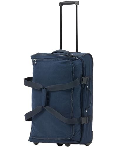 Kipling Teagan M Upright Luggage - Blue