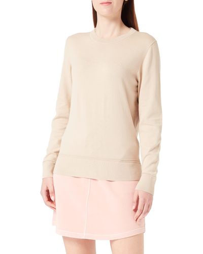 GANT Light Cotton C-neck - Natural