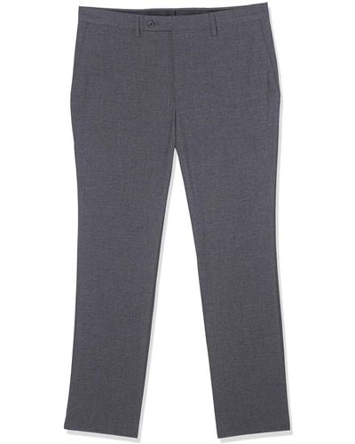 DKNY Modern Fit High Performance Separates Suit Pants - Gray