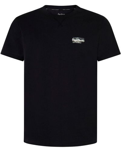 Pepe Jeans Chase T-Shirt - Negro