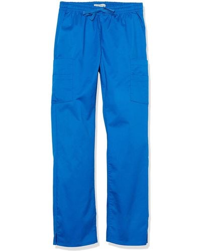 Amazon Essentials Quick-dry Stretch Scrub Pants - Blue
