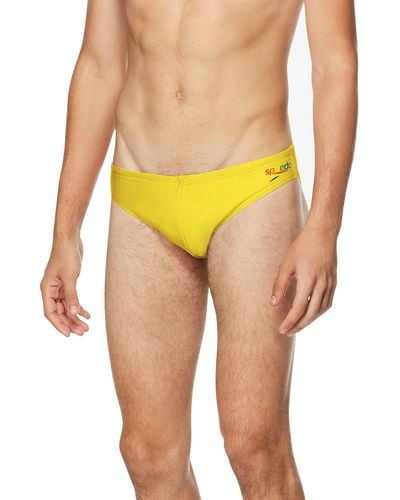 Speedo Swimsuit Brief Powerflex Eco Solar Swim - Yellow