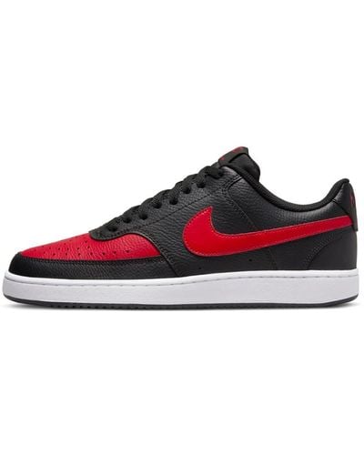 Nike Court Vision Low - Rosso