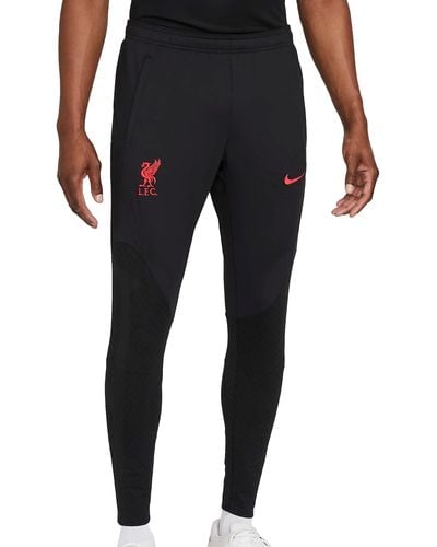 Nike Liverpool Fc Strike Tracksuit Bottoms - Black