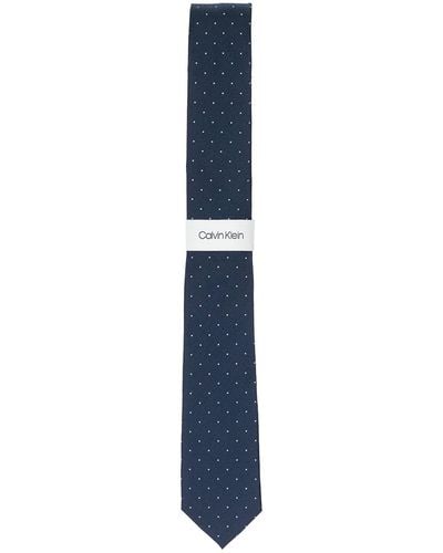 Calvin Klein K10K105055 Krawatten Harren Blau TU