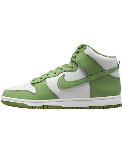 Nike Dunk High Retro Shoes - Green