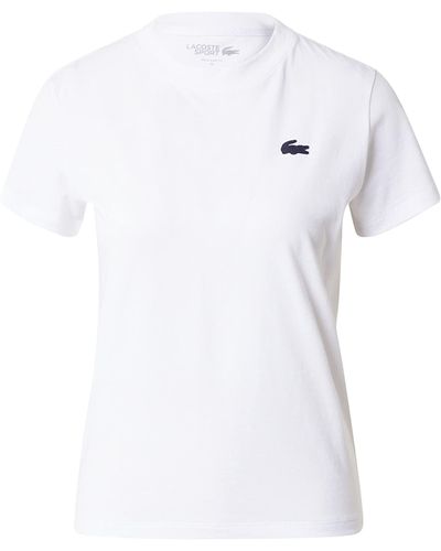 Lacoste Sport T-Shirt Regular Fit - Blanc
