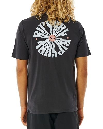 Rip Curl Washed Black - Uv Sun Protection And Spf